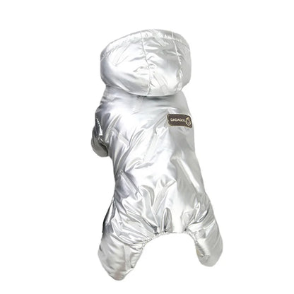 Winter Warm Pet Dog Jumpsuit Waterproof Dog Clothes for Small Dogs, Cats